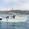Vista laterale dell'imbarcazione Tuccoli T210 SF Giannutri in mare aperto